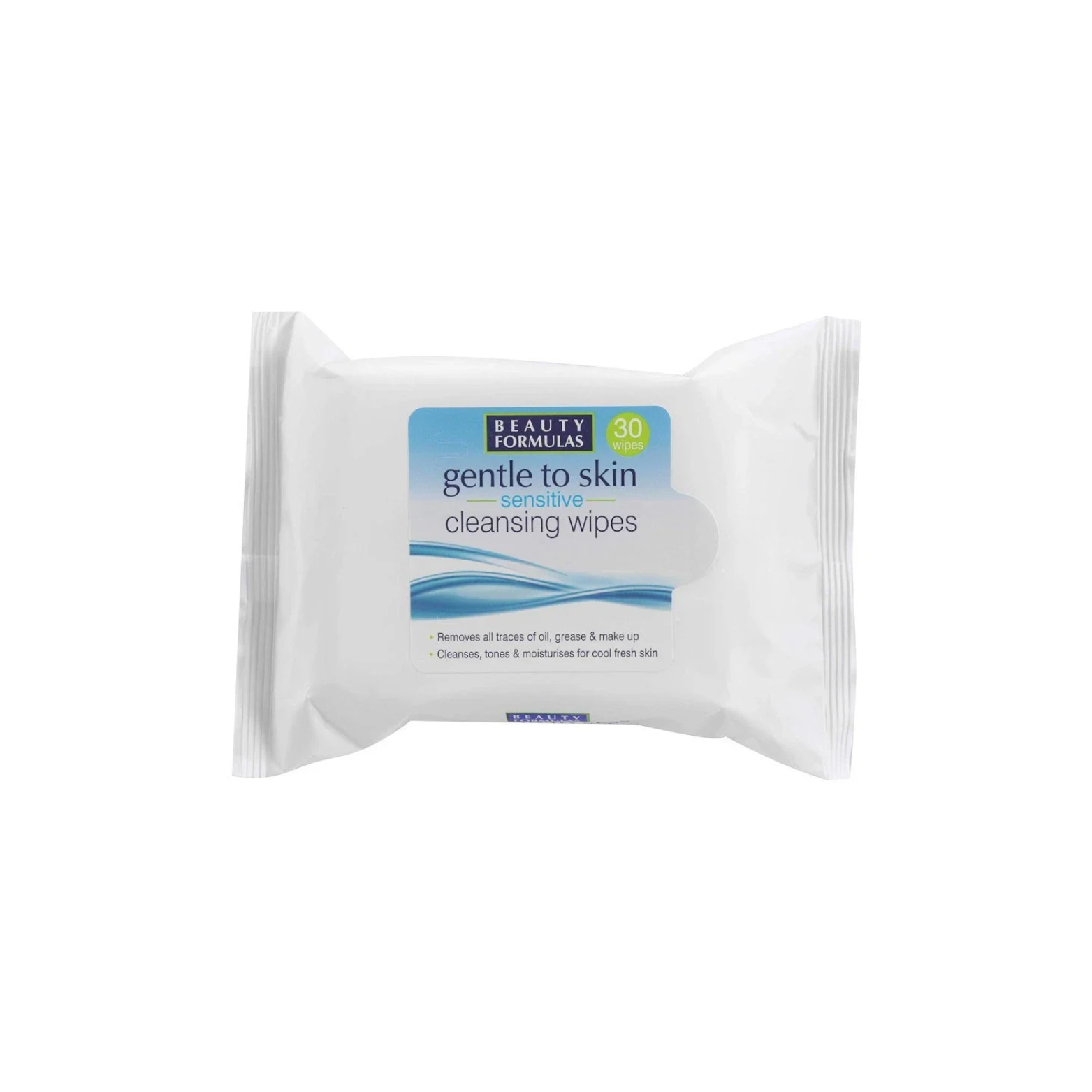 Beauty Formulas Gentle To Skin Sensitive Cleansing Wipes – 30 Wipes