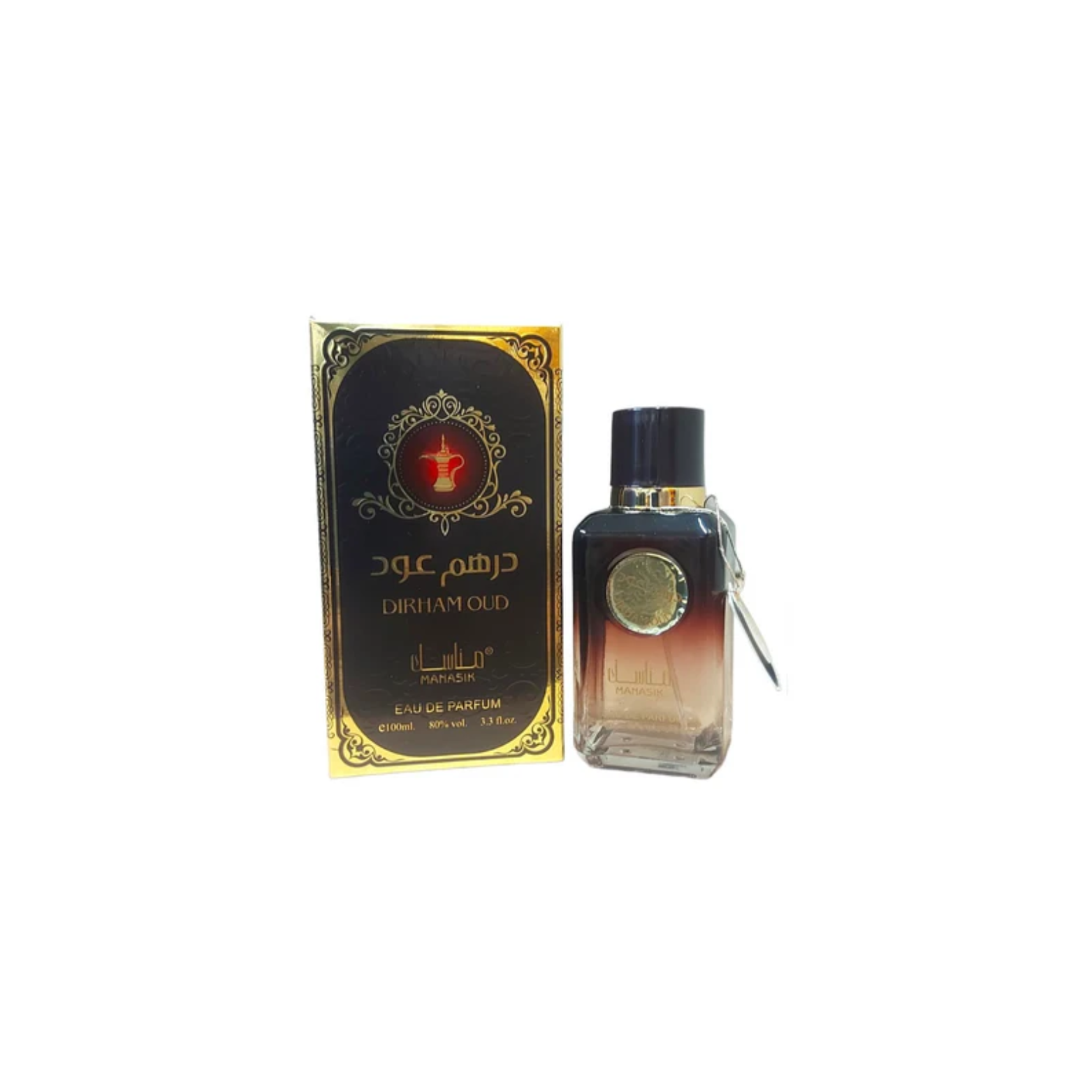 Dirham Oud (Unisex 100ml EDP) Manasik (3110) Ar...