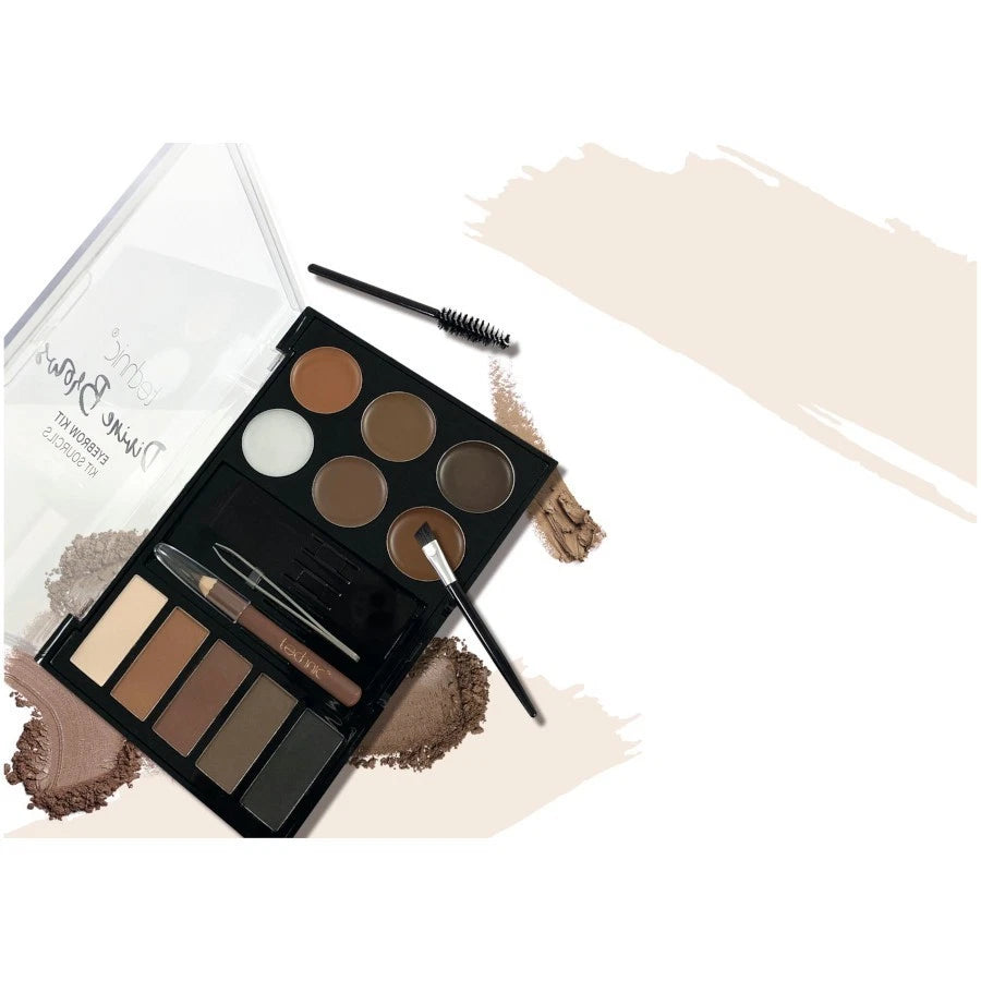 Technic Divine Brows Eyebrow Kit Vegan Complete Brow Palette & Tools New